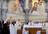 2013 Lourdes Pilgrimage - SATURDAY Procession Benediction Pius Pius (24/44)